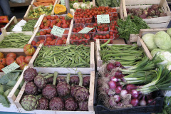 Vegetable market - Vihannestori - Malcesine