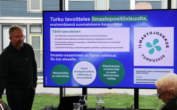 Turku ilmastopositiivisuus Risto Veivo
