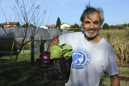 Doctor Valentin Perez manages an exchange economy project, which offers e.g. gardening possibilities and income to people experiencing financial difficulties. 